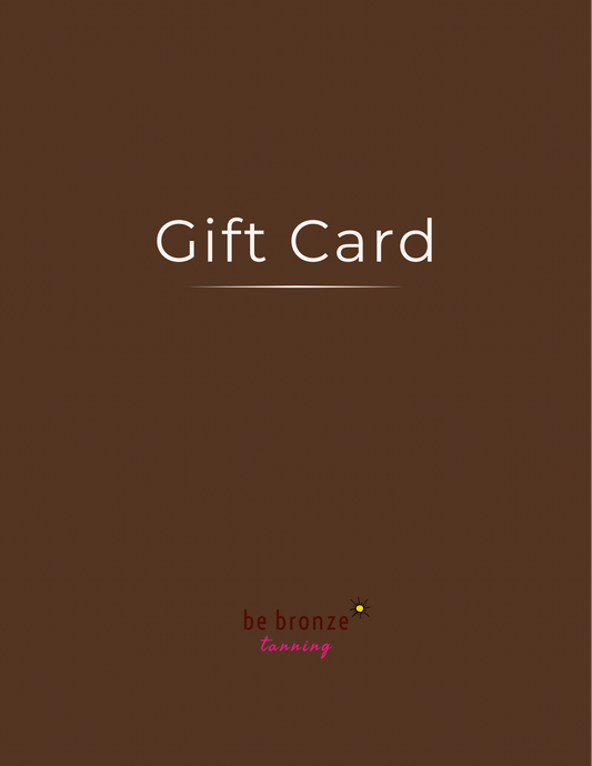 Be Bronze Tanning Gift Card